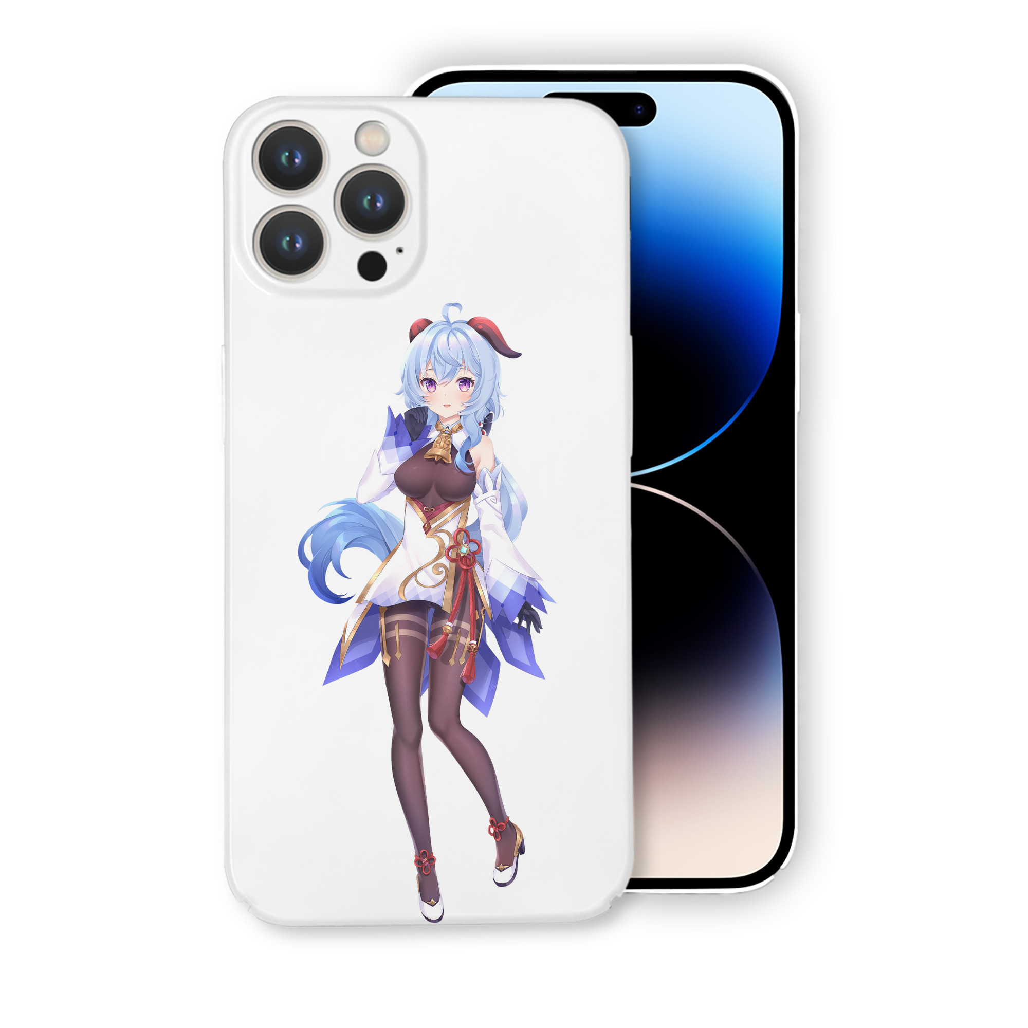 げんし神 甘雨 かんう genshin Ganyu 【iPhone 14シリーズ対応】ハードケース